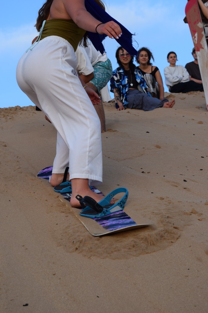 Sandboarding adventure near Agadir